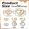 16Pcs 4 Styles Alloy Pendants FIND-LP0005-59-2