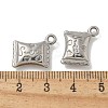 Anti-Tarnish 304 Stainless Steel Pendants STAS-Q334-05P-3