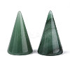 Natural Green Aventurine Ring Display Stands G-T144-06F-1