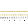 Brass Double Link Chains Necklaces for Women NJEW-D302-37G-5