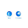 Baking Paint Crackle Glass Bead CCG-PH0002-8mm-02-2