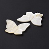 Natural Freshwater Shell Pendants SHEL-H001-07-4