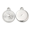 Non-Tarnish 304 Stainless Steel Pendants STAS-L020-006P-1
