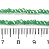 Baking Electroplate Glass Beads Strands DGLA-A039-J2MM-B03-4