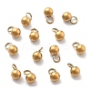 Ion Plating(IP) 304 Stainless Steel Charms LS-STAS-R138-06G-01-1