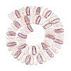 Electroplated Glass Pearl Beads Strands GL-CBA64F3-01B-3