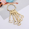 Halloween Themed Skull Alloy Full Hand Ring Bracelet LS-BJEW-L680-01G-6