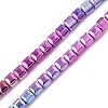 Electroplated Synthetic Non-magnetic Hematite Beads Strands G-A263-H01-04-1