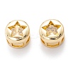 Real 18K Gold Plated Brass Inlaid Cubic Zirconia Multi-Strand Links KK-A154-01G-C-1