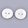 2-Hole Freshwater Shell Buttons SHEL-S276-136C-01-2