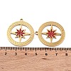 Ion Plating(IP) 304 Stainless Steel Pendants STAS-P339-06G-01-3