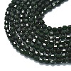Synthetic Green Goldstone Beads Strands G-A260-A17-01-3