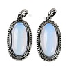 Natural & Synthetic Mixed Gemstone Pendants G-I370-07AS-2