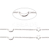 Tarnish Resistant 3.28 Feet 304 Stainless Steel Cable Chains X-CHS-F015-16P-2