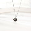 Vintage 304 Stainless Steel Cloud Pendant for Women's Daily Wear XT0264-2-1