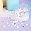 500Pcs Acrylic Horizontal Hole Letter Beads OACR-YS0001-03I-4