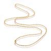 304 Stainless Steel Ball Chain Necklace MAK-R012-01G-2