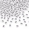 500Pcs Acrylic Beads SACR-TA0001-55Z-1