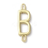 Rack Plating Brass Connector Charms KK-P245-07G-B-1