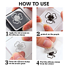 PVC Plastic Clear Stamps DIY-WH0618-0262-7