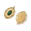 Synthetic Malachite Pendants STAS-P380-18G-02-2