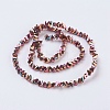 Electroplate Glass Beads Strands EGLA-J145-4mm-FP01-2