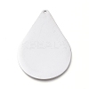 Tarnish Resistant 304 Stainless Steel Pendants STAS-L238-084A-P-1