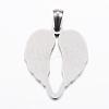 304 Stainless Steel Pendants STAS-E135-03-3