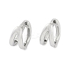 304 Stainless Steel Huggie Hoop Earrings for Women EJEW-C096-42P-01-2