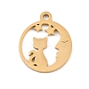 304 Stainless Steel Charms STAS-Z183-07G-1