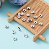 Brass Rhinestone Spacer Beads RB-YW0001-05B-04S-6