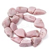 Natural Pink Opal Beads Strands G-D098-C04-3