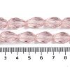 Transparent Glass Beads Strands EGLA-N013-T4mm-D18-4