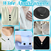 48Pcs 3 Styles Plastic Pearl No Sewing Buttons FIND-NB0006-78A-5