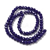 Opaque Glass Beads Stands EGLA-A035-P4mm-D09-4