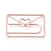 Envelope with Heart Shape Iron Paperclips LS-TOOL-L008-018RG-1