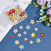 60Pcs 10 Style Alloy Enamel Pendants ENAM-HY0002-98-5