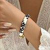 Enamel Flower Bangle SJ8593-1-2