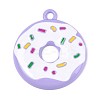 Spray Painted Alloy and Enamel Big Pendants PALLOY-T092-85C-1