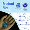 20Pcs Handmade Luminous Lampwork Beads LAMP-YW0001-21-3