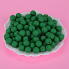 Round Silicone Focal Beads SI-JX0046A-100-3