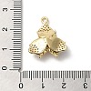 Rack Plating Brass Cubic Zirconia Pendants KK-M267-11G-3