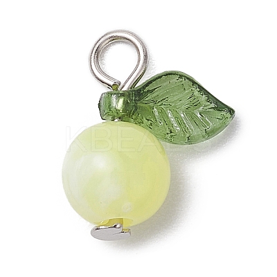 Acrylic Pendants PALLOY-JF02614-01-1