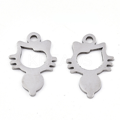 Non-Tarnish 201 Stainless Steel Pendants LS-STAS-S081-026-1