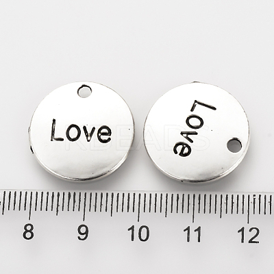 Tibetan Style Alloy Pendants TIBEP-Q078-23AS-NR-1