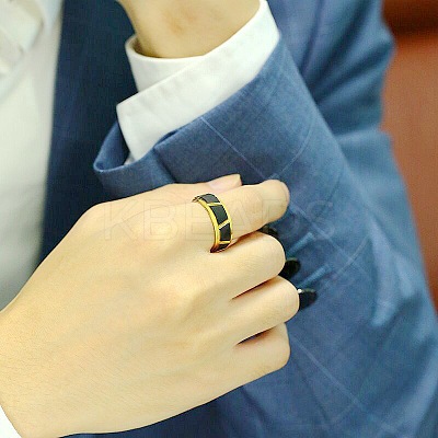 304 Stainless Steel Finger Rings for Men WG58AA5-01-1