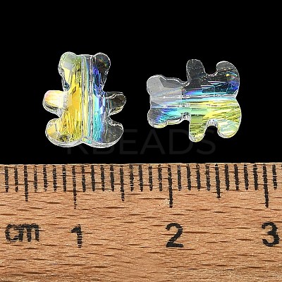 Electroplate Glass Beads EGLA-P059-01B-AB08-1
