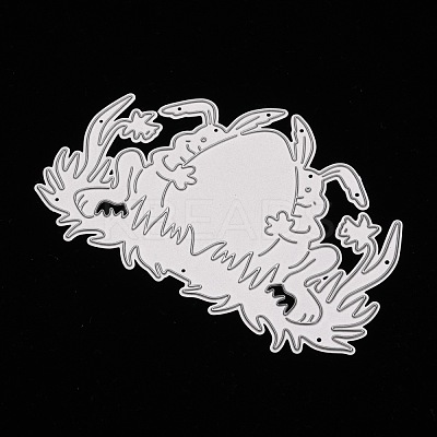 Easter Egg & Bunny Carbon Steel Cutting Dies Stencils DIY-A008-12-1