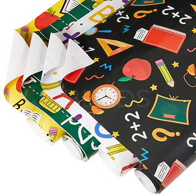 12Pcs 4 Styles Gift Wrapping Paper AJEW-WH20020-118C-1