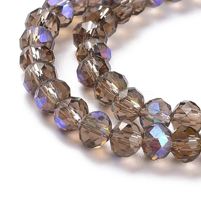 Electroplate Glass Beads Strands EGLA-A034-T1mm-L06-1